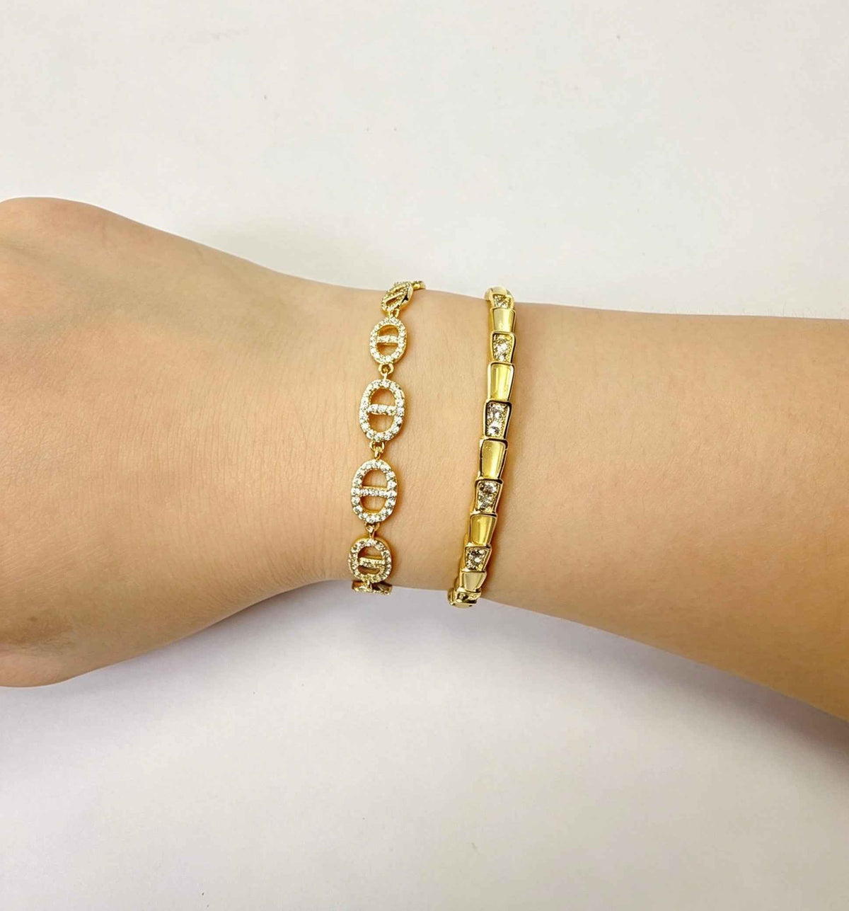 Gold Plated Zirconia Bracelet – Effortless Elegance for Every Occasion - Luumina