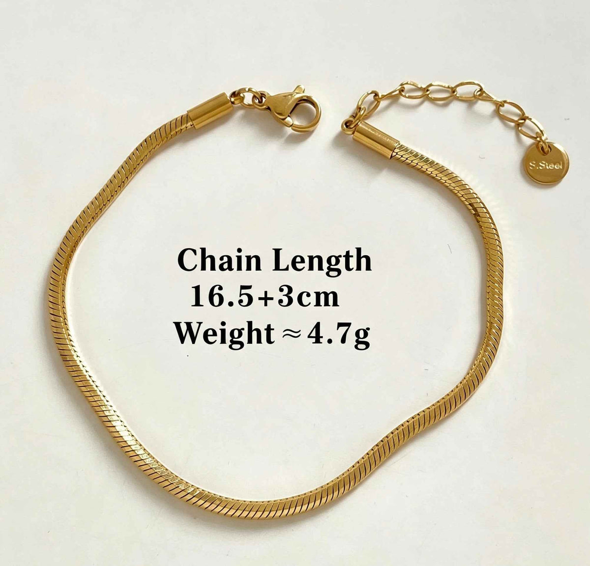 Elevate Your Style with Our Gold Plated Stainless Steel Bracelet – 3 Gorgeous Styles