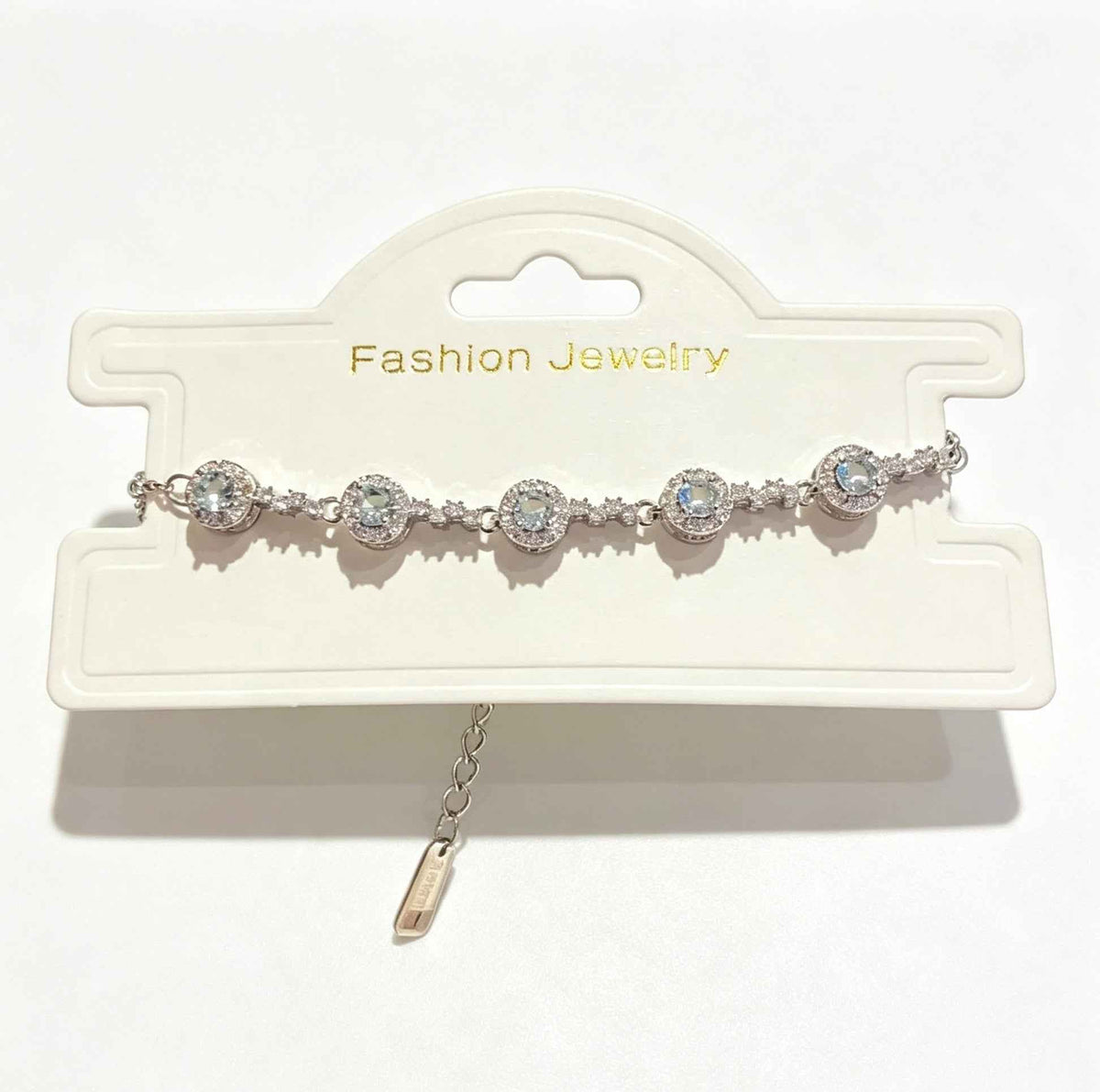 Elevate Your Style with the Adjustable Zirconia Halo Bracelet – Sparkling Elegance for Every Occasion