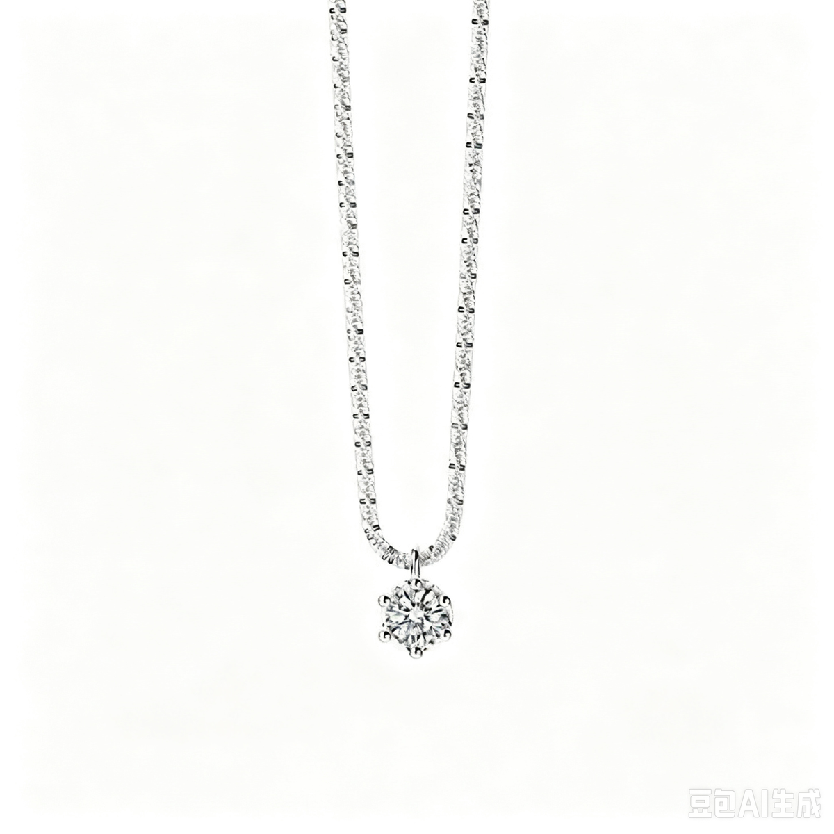 S925 Sterling Silver Moissanite “Starry Sky” Necklace