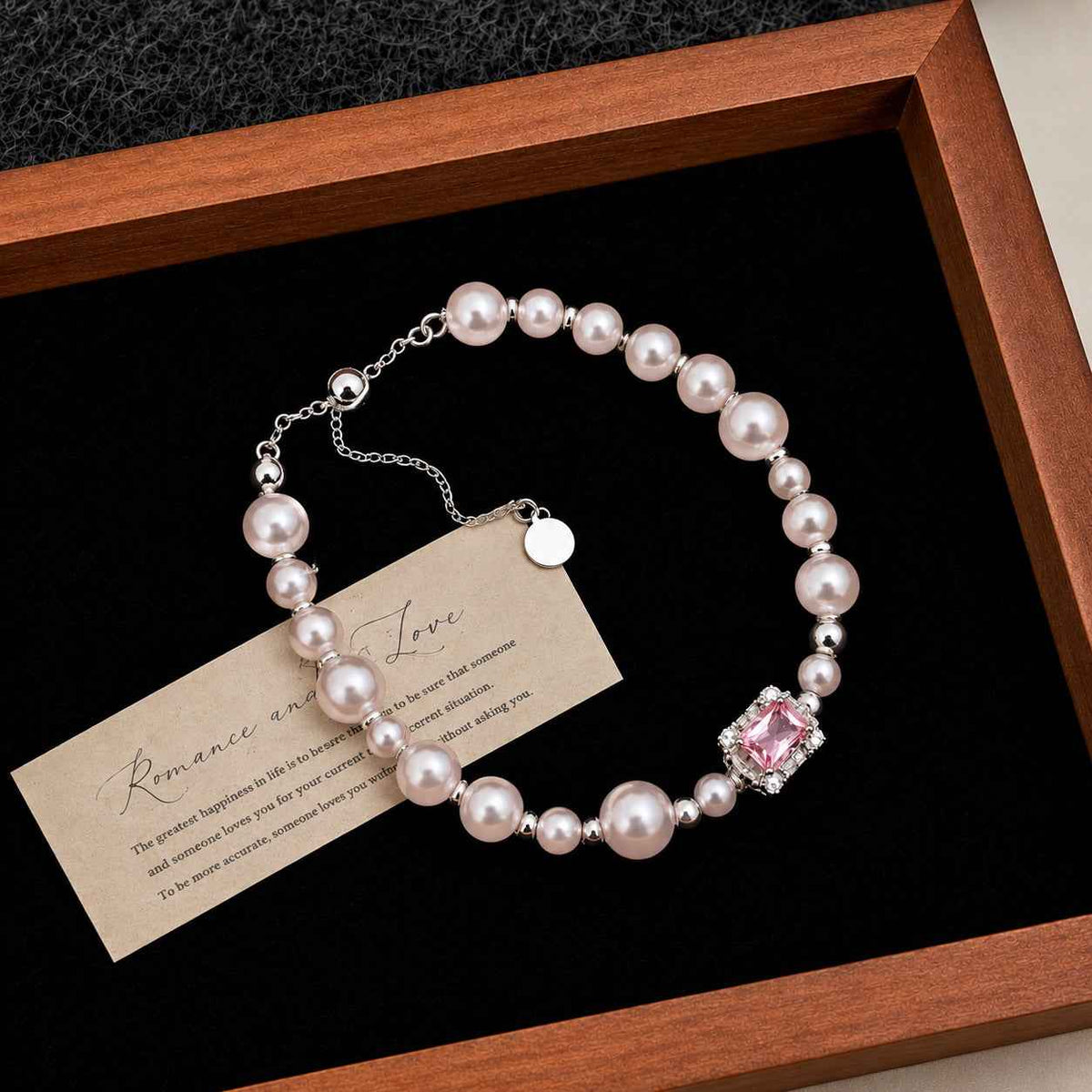 Elevate Your Style with the Elegant Pearl and Zircon Bracelet - Luumina